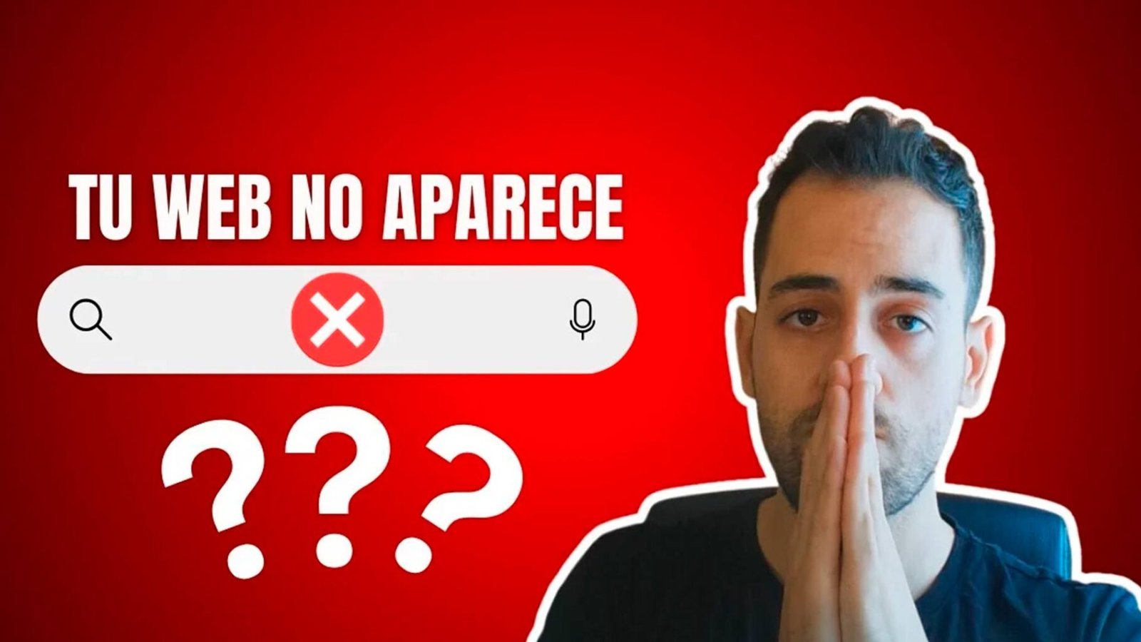 tu web no aparece