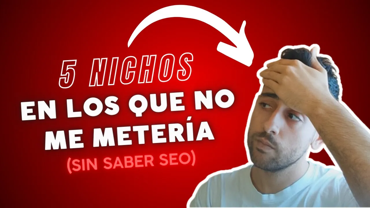 5 nichos en los que no me metería
